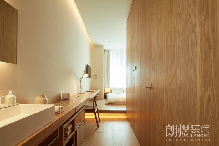 簡(jiǎn)潔舒適無印良品酒店效果圖