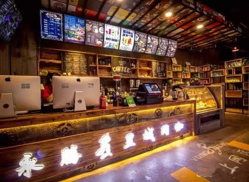 網咖裝修效果圖