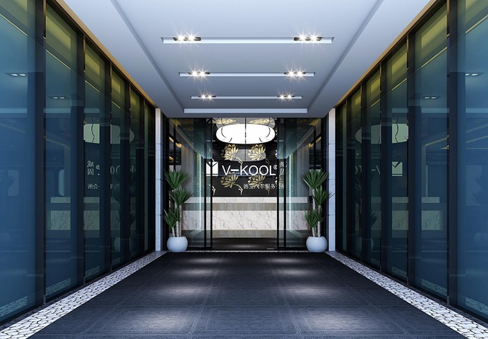 汽車(chē)美容店門(mén)面裝修效果圖