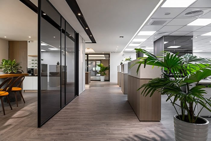 辦公室過道裝修效果圖