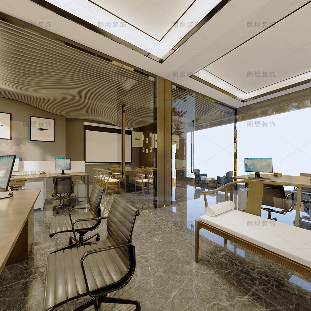 貿易有限公司辦公室裝修效果圖