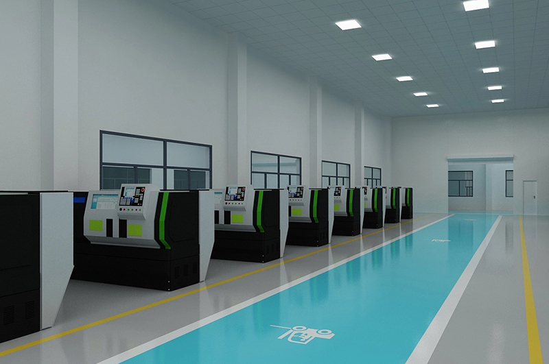 工業(yè)廠房生產(chǎn)車間裝修效果圖