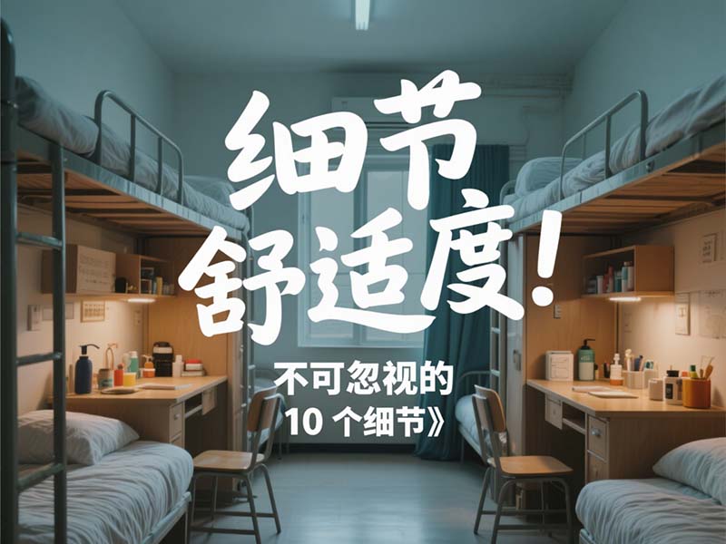 細(xì)節(jié)決定舒適度:不可忽視的 10 個細(xì)節(jié)?