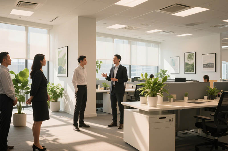 辦公室裝修竣工驗收交付