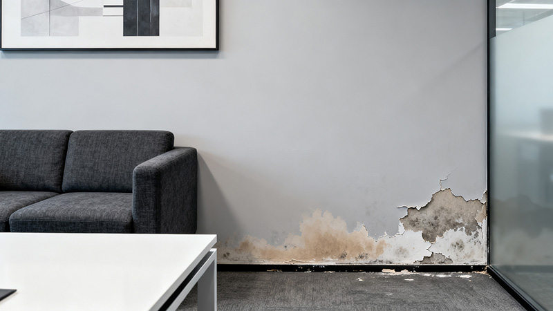 辦公室墻體發(fā)霉